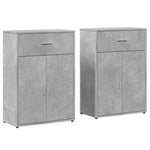 Dressoirs 2 St 60X30X84 Cm Bewerkt Hout