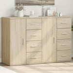 Dressoirs 2 St 59X39X80 Cm Bewerkt Hout Kleurig