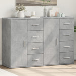 Dressoirs 2 St 59X39X80 Cm Bewerkt Hout Kleurig
