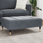Voetenbank 77X55X31 Cm Fluweel