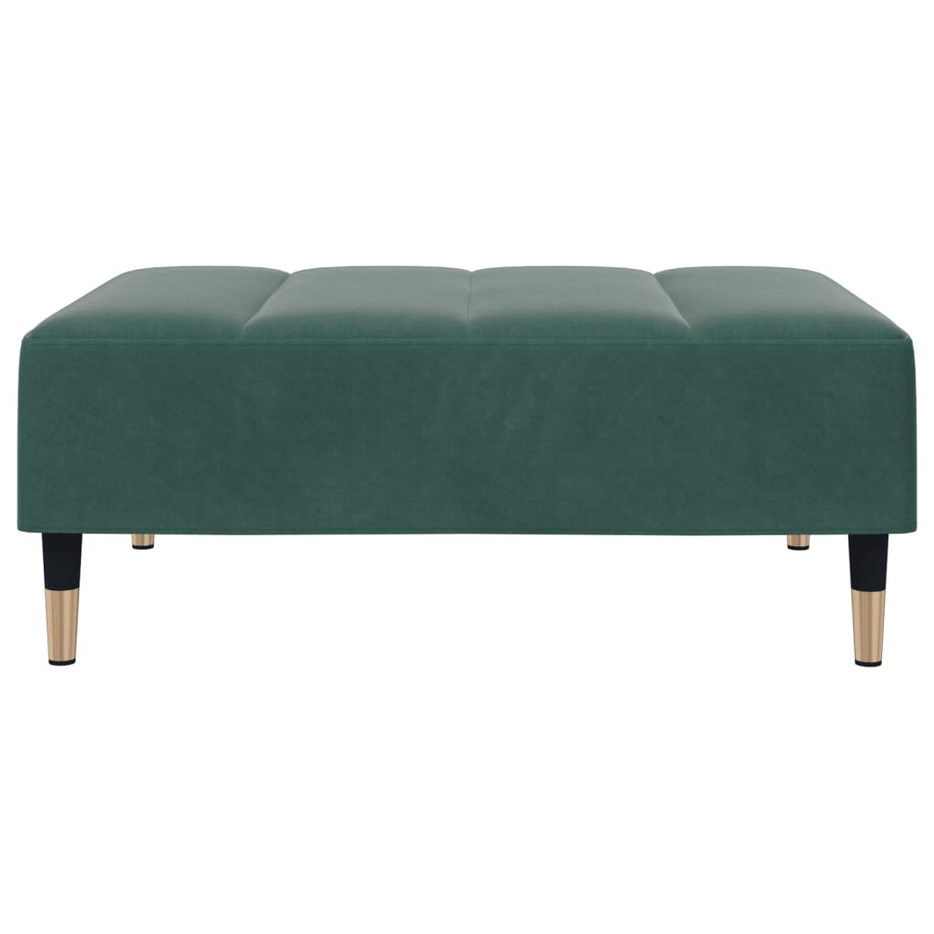 Voetenbank 77X55X31 Cm Fluweel