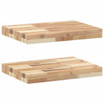 Wandschappen Zwevend Onbehandeld Acaciahout Naturel