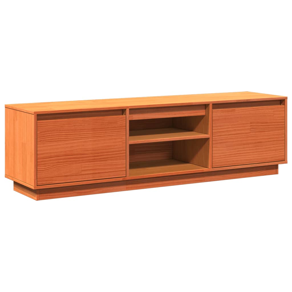 Tv-Meubel 140X35X40 Cm Massief Grenenhout