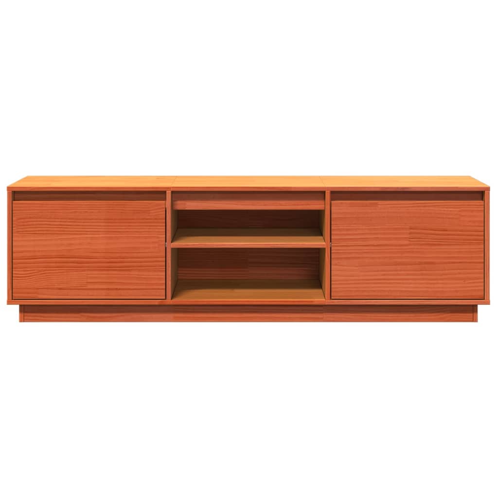 Tv-Meubel 140X35X40 Cm Massief Grenenhout