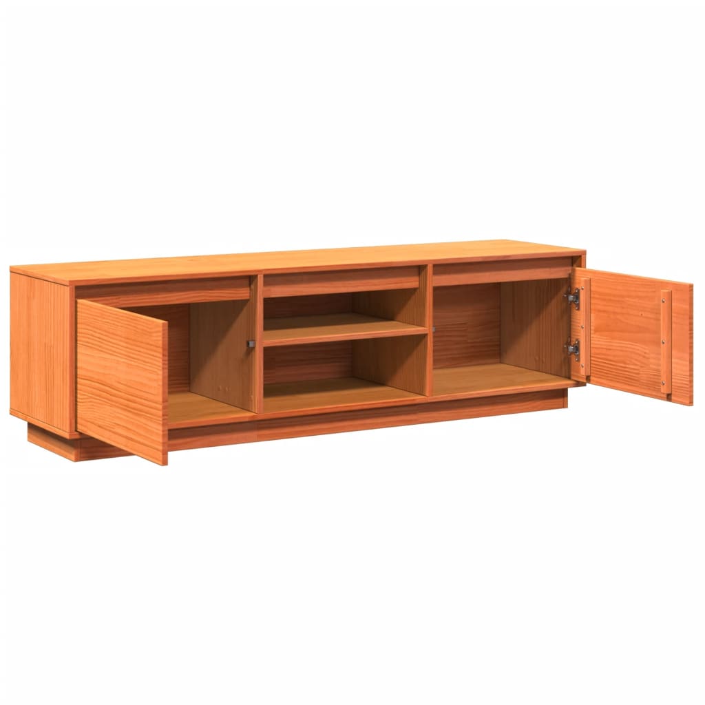 Tv-Meubel 140X35X40 Cm Massief Grenenhout