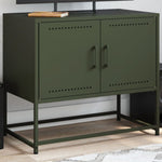 Tv-Meubel 68,5X39X60,5 Cm Staal