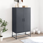 Hoge Kast 68,5X38,5X123,5 Cm Staal Kleurig