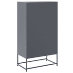 Hoge Kast 68,5X38,5X123,5 Cm Staal Kleurig