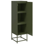 Hoge Kast 36X39X123 Cm Staal Olijf
