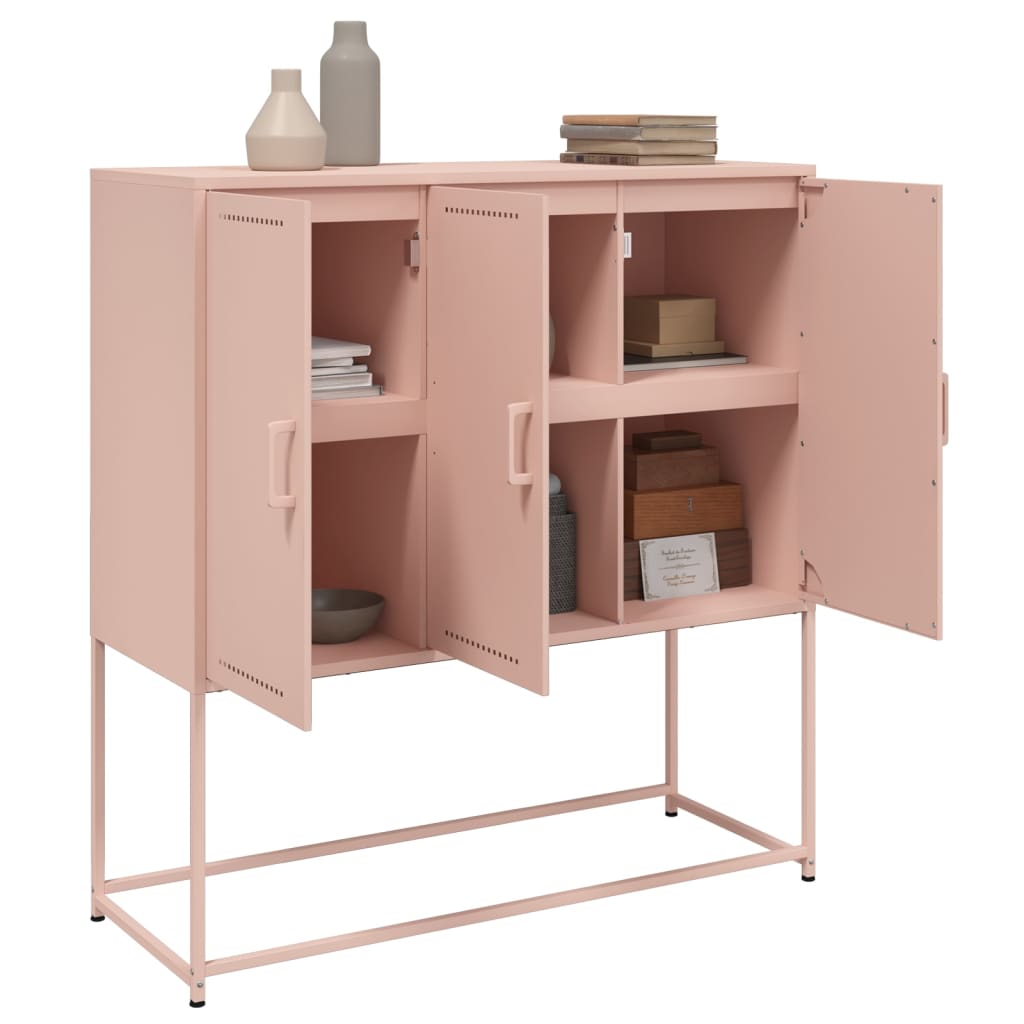 Hoge Kast 100,5X39X107 Cm Staal