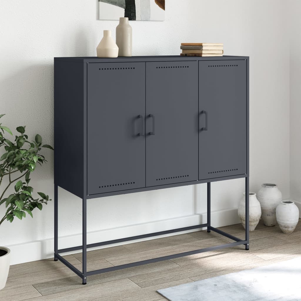 Hoge Kast 100,5X39X107 Cm Staal
