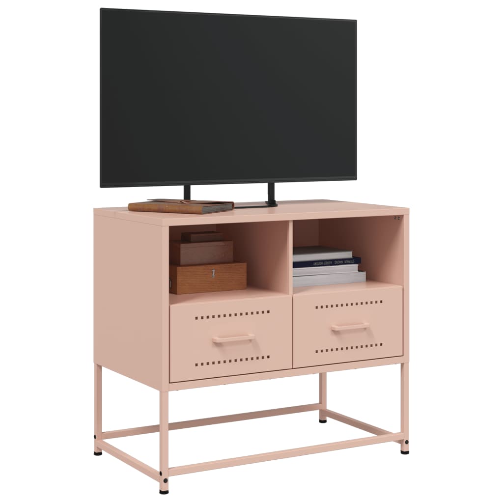 Tv-Meubel 68X39X60,5 Cm Staal