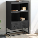 Hoge Kast 68X39X111,5 Cm Staal Kleurig
