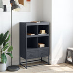 Hoge Kast 68X39X111,5 Cm Staal Kleurig