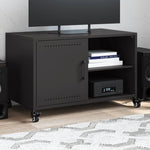 Tv-Meubel 68X39X43,5 Cm Staal