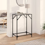 Wandtafel Met Glazen Blad Staal