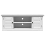 Tv-Meubel 110X30X41 Cm Bewerkt Hout Wit