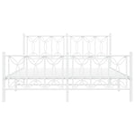 Bedframe Met Hoofd- En Voeteneinde Metaal