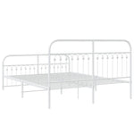 Bedframe Met Hoofd- En Voeteneinde Metaal
