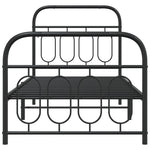 Bedframe Met Hoofd- En Voeteneinde Metaal