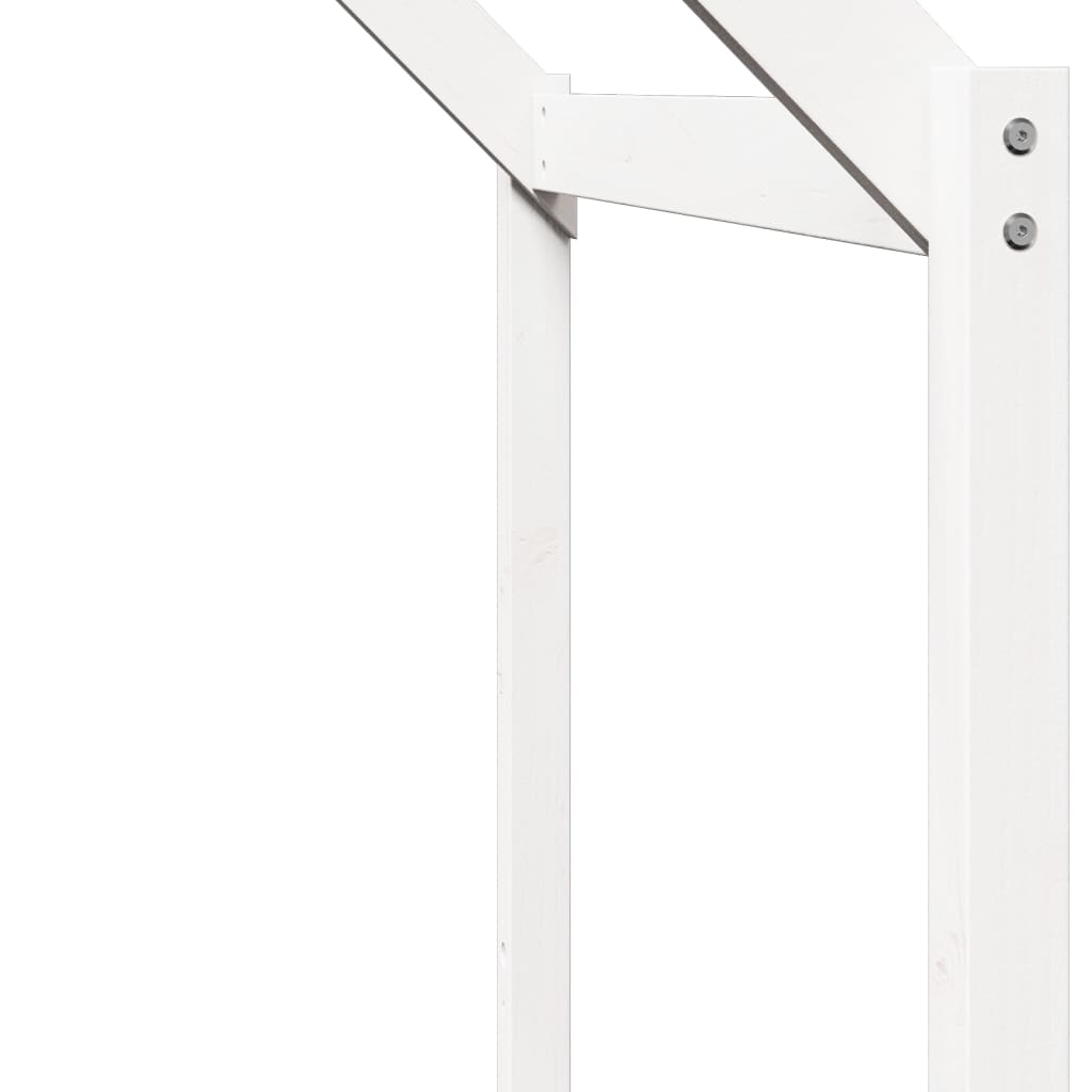 Kinderbedhuisje 213X85,5X144,5 Cm Massief Grenenhout