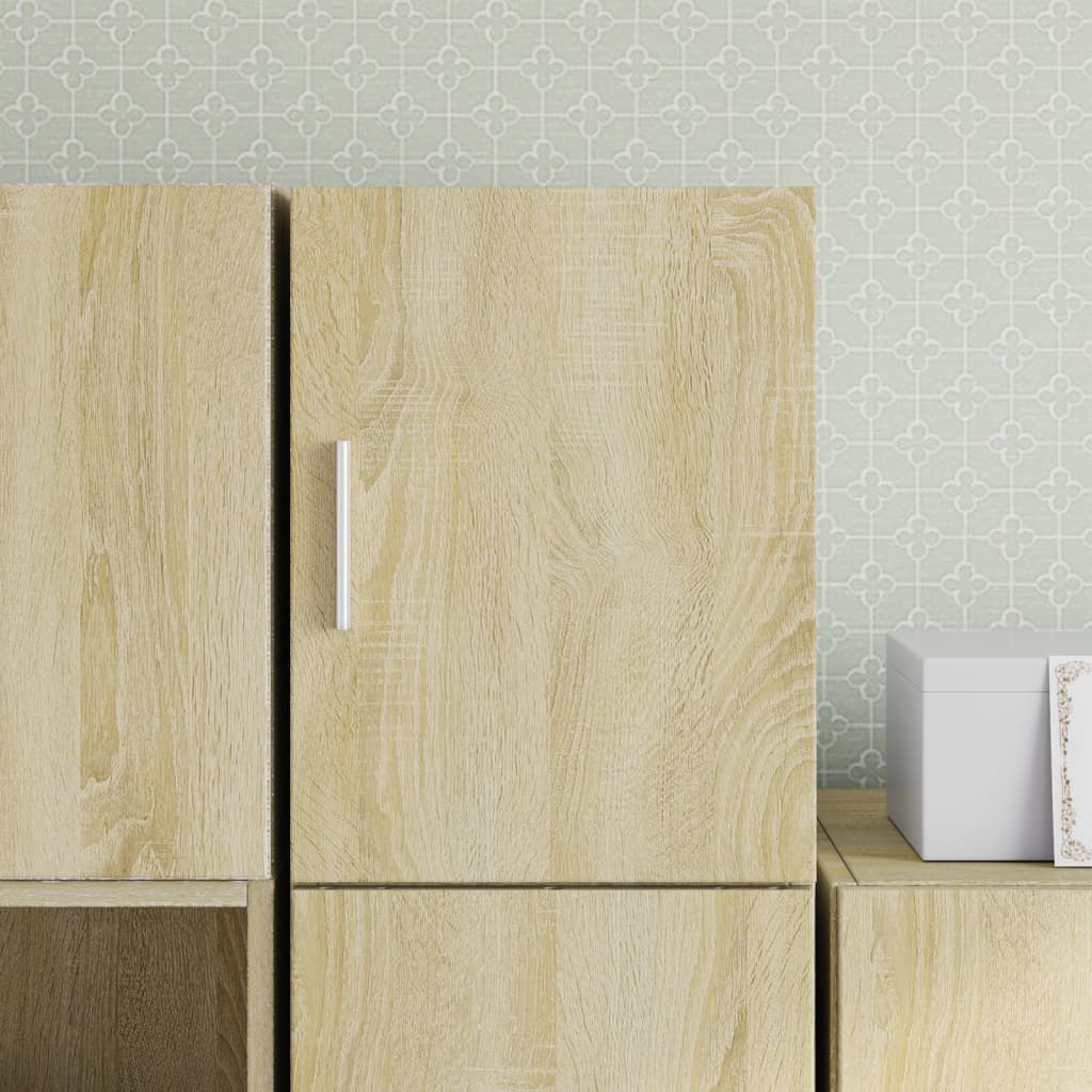Wandkast 30X42,5X40 Cm Bewerkt Hout Kleurig