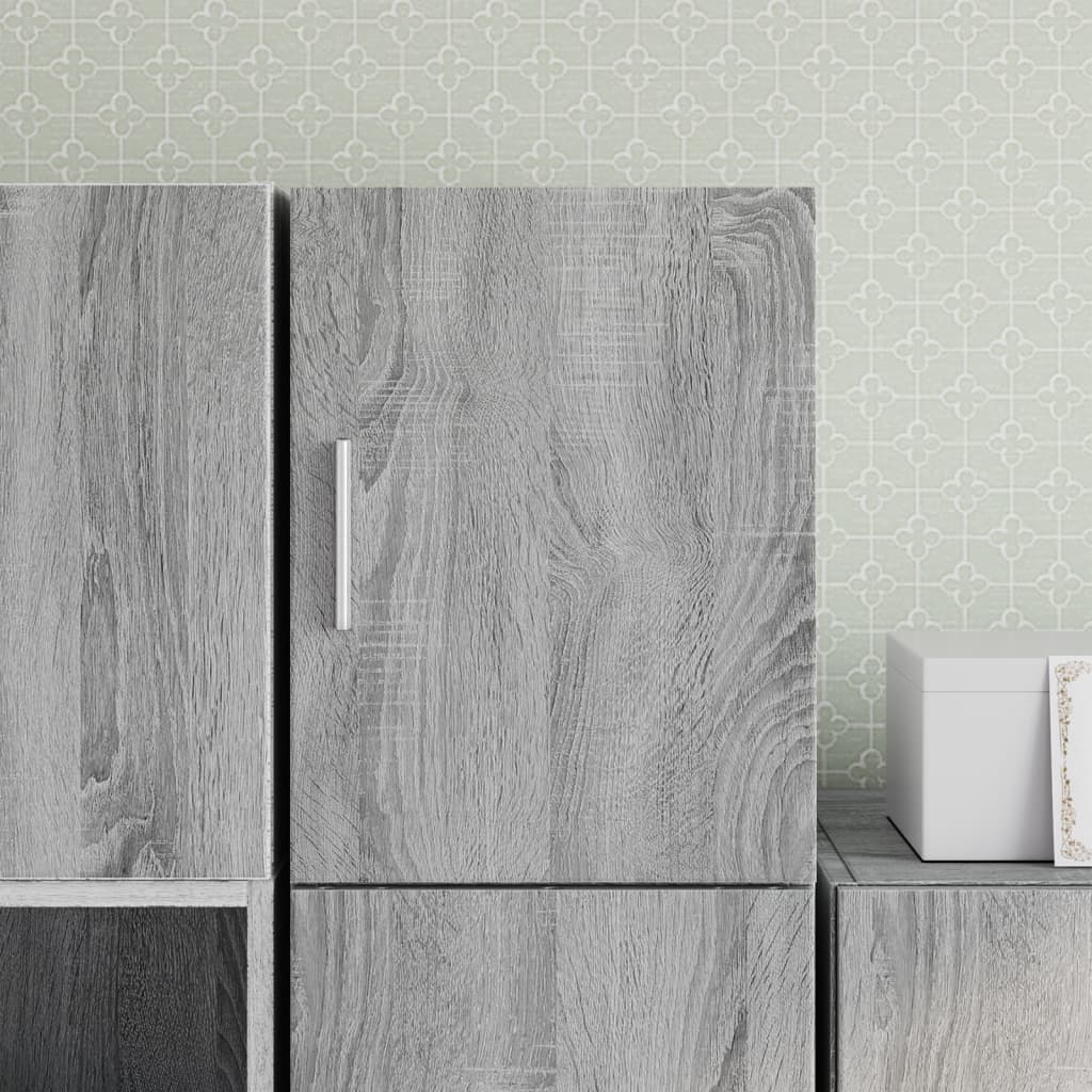 Wandkast 30X42,5X40 Cm Bewerkt Hout Kleurig