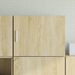 Wandkast 50X42,5X40 Cm Bewerkt Hout Kleurig