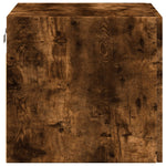 Wandkast 50X42,5X40 Cm Bewerkt Hout Kleurig