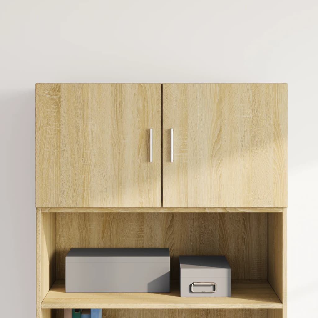 Wandkast 80X42,5X40 Cm Bewerkt Hout Kleurig