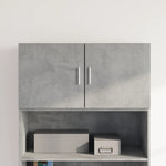 Wandkast 80X42,5X40 Cm Bewerkt Hout Kleurig