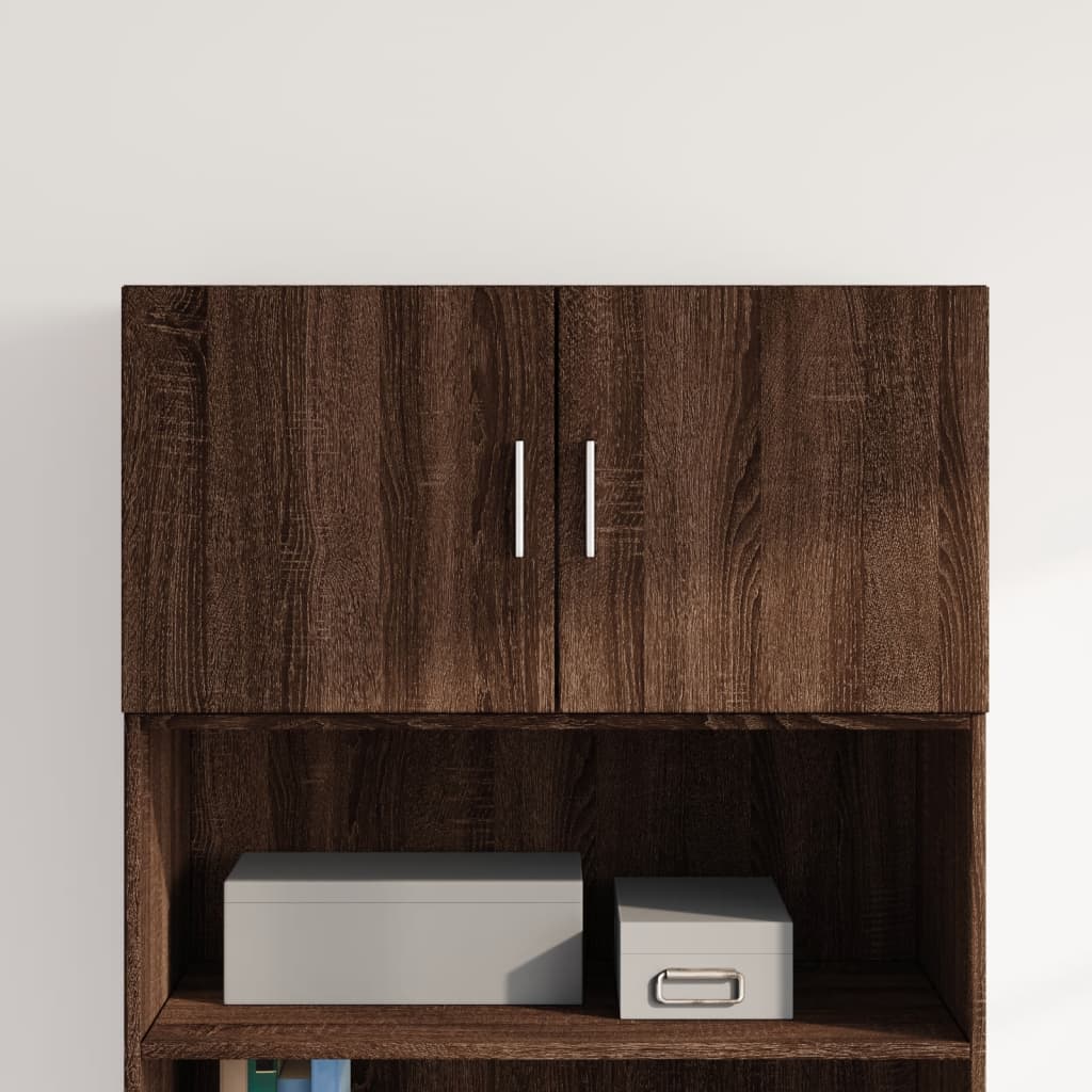 Wandkast 80X42,5X40 Cm Bewerkt Hout Kleurig