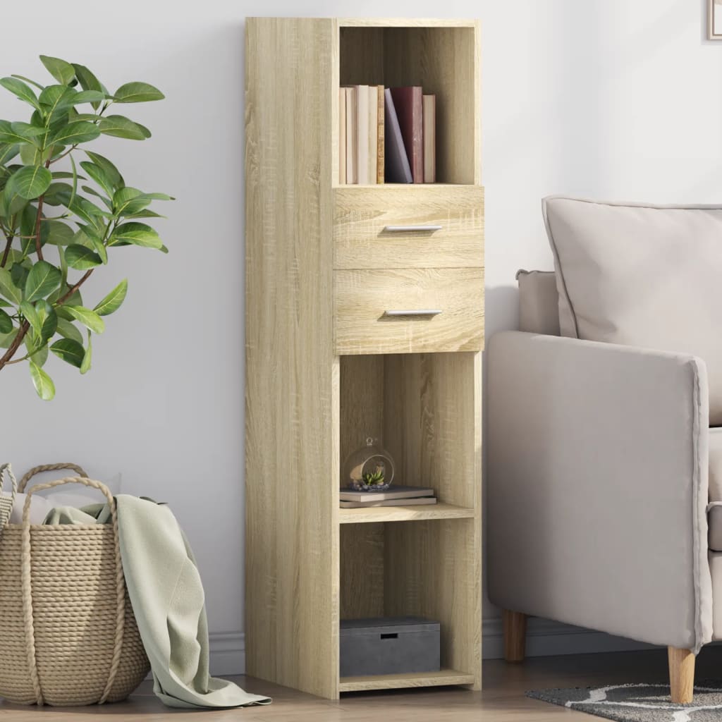 Hoge Kast 30X42,5X124 Cm Bewerkt Hout Ig