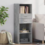 Hoge Kast 45X42,5X124 Cm Bewerkt Hout Ig