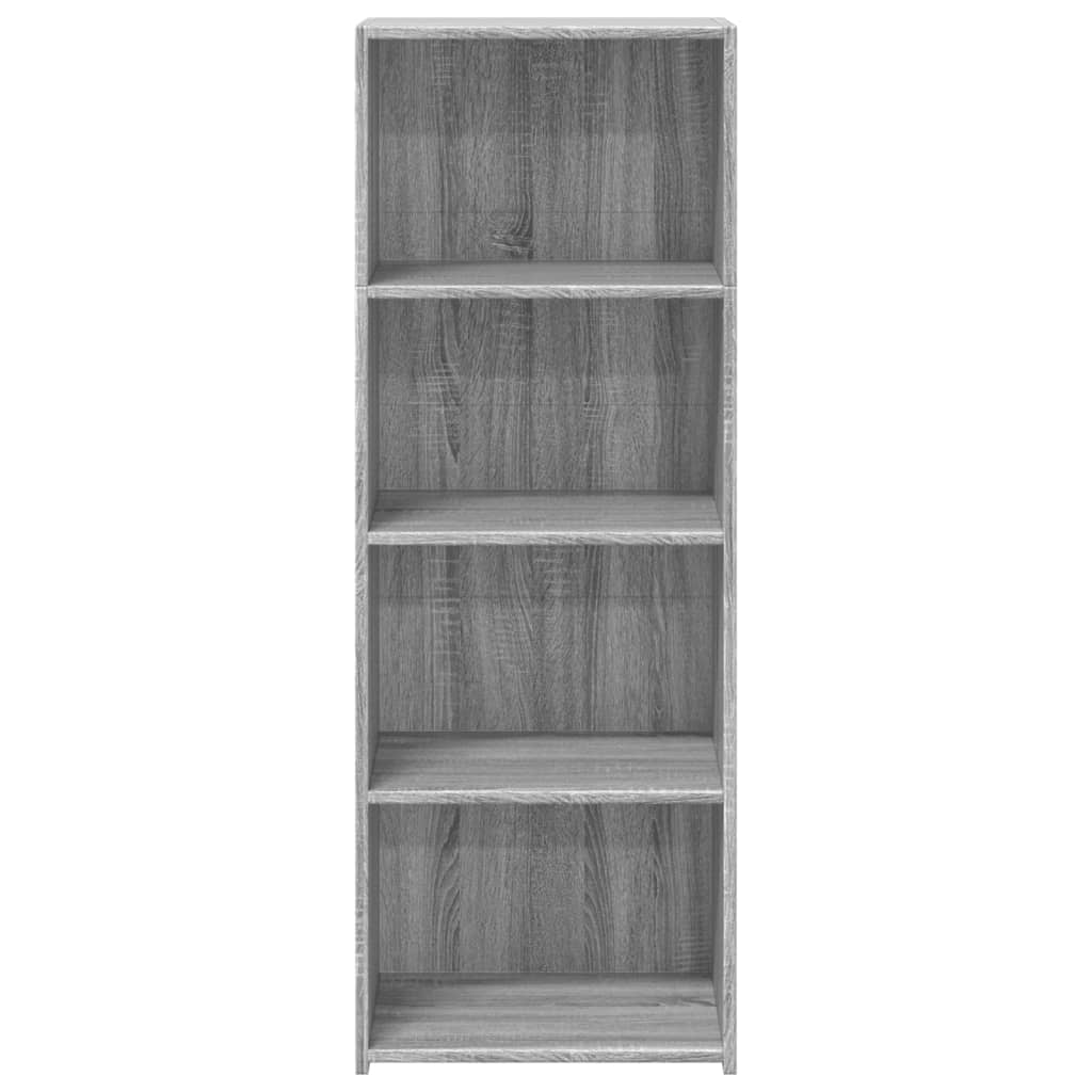 Hoge Kast 45X41X124 Cm Bewerkt Hout Eikenkleurig