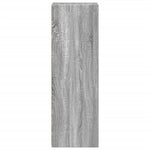 Hoge Kast 45X41X124 Cm Bewerkt Hout Eikenkleurig
