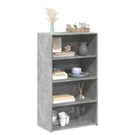 Hoge Kast 70X41X124 Cm Bewerkt Hout Eikenkleurig