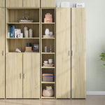 Hoge Kast 30X41X185 Cm Bewerkt Hout Kleurig