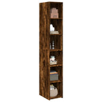 Hoge Kast 30X41X185 Cm Bewerkt Hout Kleurig