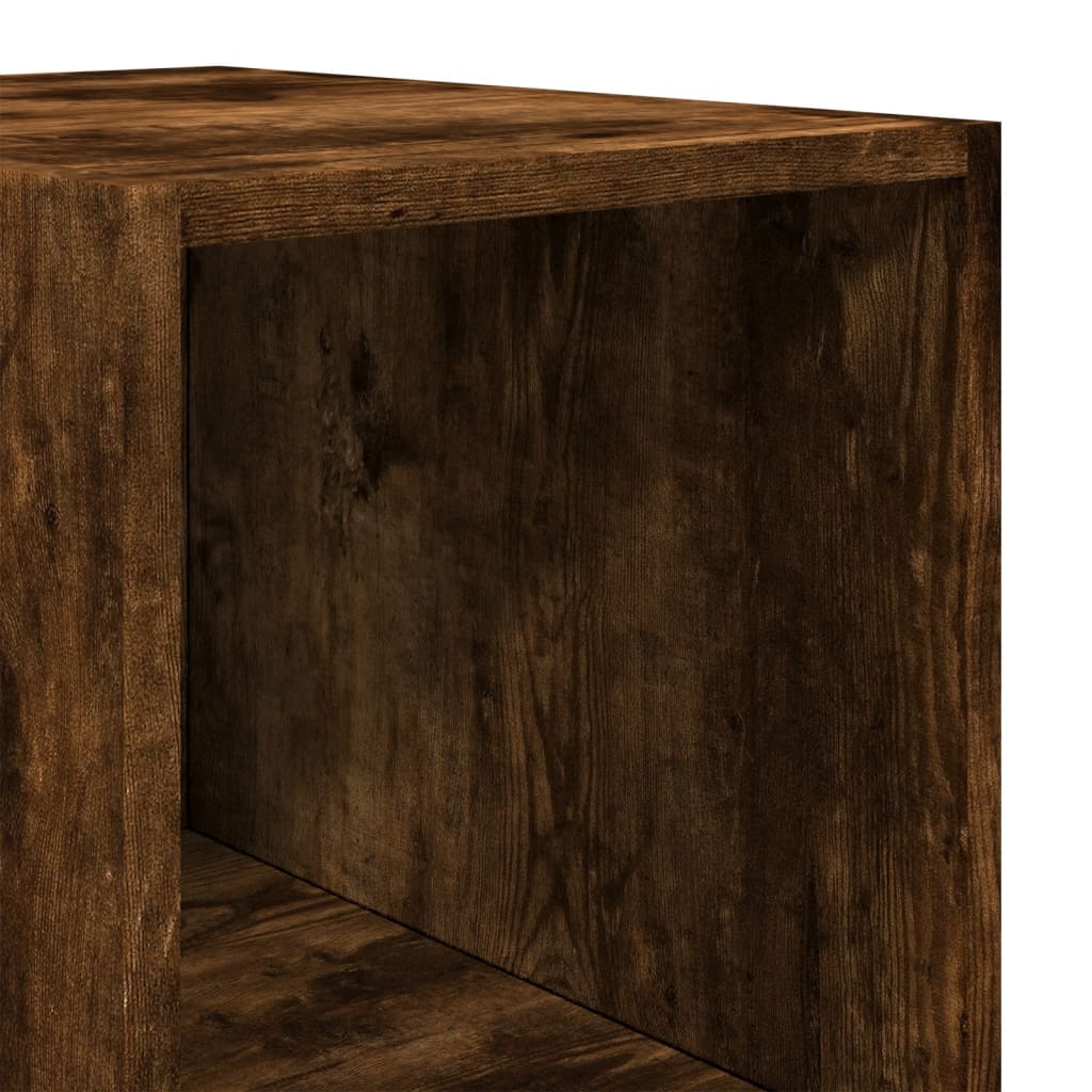 Hoge Kast 30X41X185 Cm Bewerkt Hout Kleurig