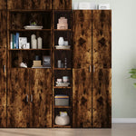 Hoge Kast 30X41X185 Cm Bewerkt Hout Kleurig