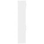 Opbergkast Smal 30X42,5X225 Cm Bewerkt Hout