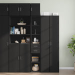 Opbergkast Smal 30X42,5X225 Cm Bewerkt Hout