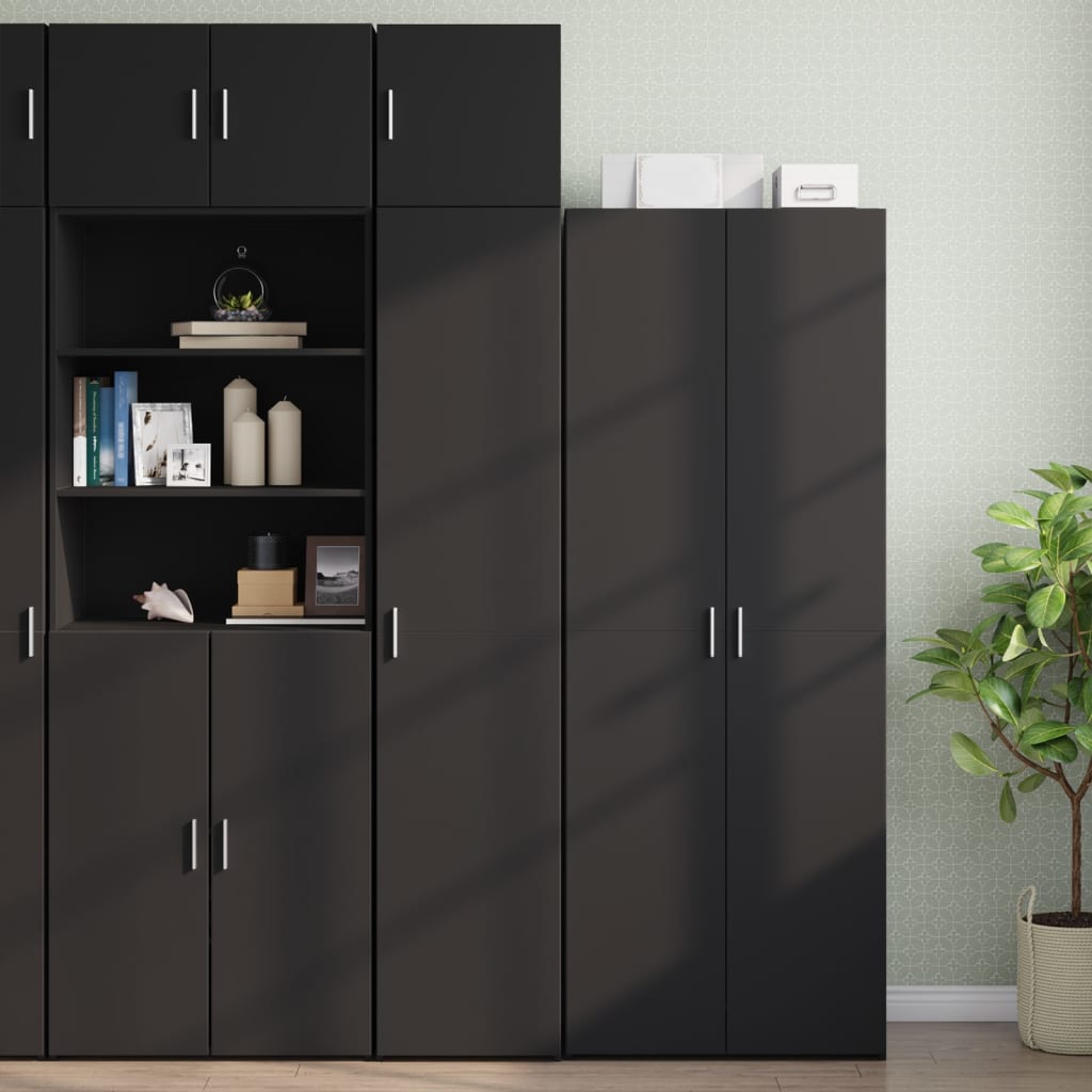Opbergkast Smal 40X42,5X225 Cm Bewerkt Hout Ig