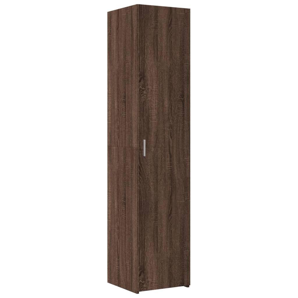 Opbergkast Smal 40X42,5X225 Cm Bewerkt Hout Ig
