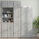 Opbergkast Smal 45X42,5X225 Cm Bewerkt Hout