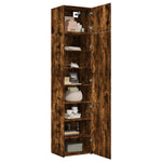 Opbergkast Smal 50X42,5X225 Cm Bewerkt Hout Kleur