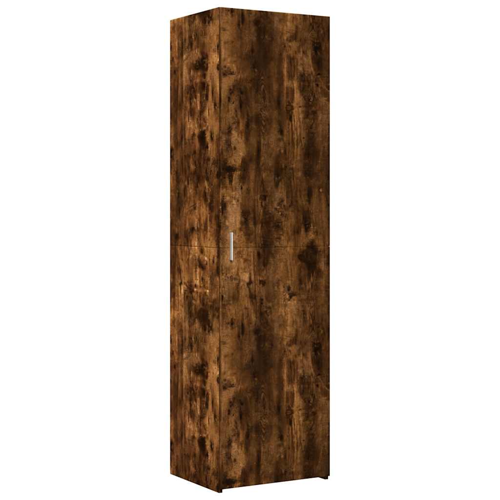 Opbergkast Smal 50X42,5X225 Cm Bewerkt Hout Kleur