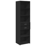 Opbergkast Smal 50X42,5X225 Cm Bewerkt Hout