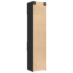 Opbergkast Smal 50X42,5X225 Cm Bewerkt Hout